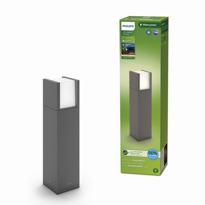 Philips LED Lampe sur pied Philips Arbor - ultra efficace - anthracite - 3,8w