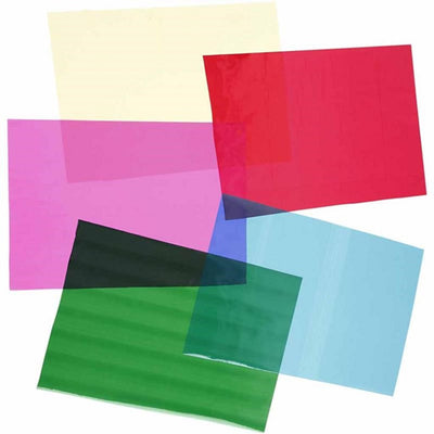 Feuilles de cellophane Creativ company - a4 - feuille 5x20 - multicolore
