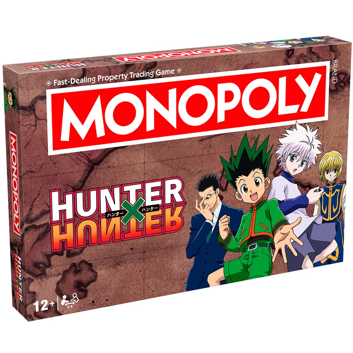Monopoly des mouvements gagnants - jeu de société - hunter x hunter - anglais