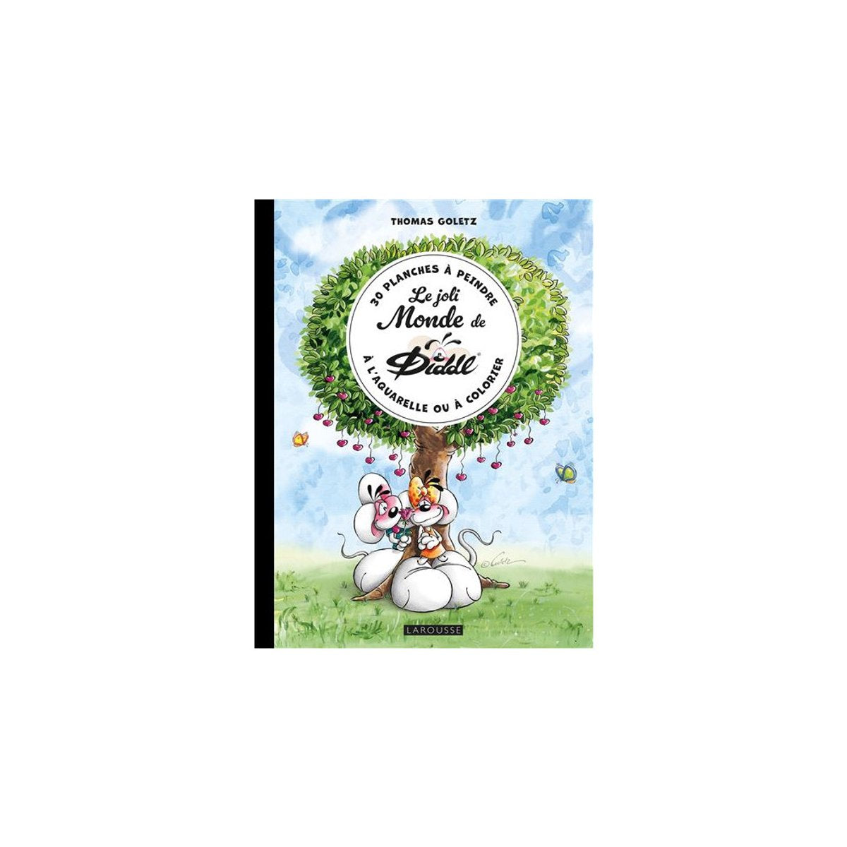 Larousse – le joli monde de diddl – livre de coloriage – 30 feuilles
