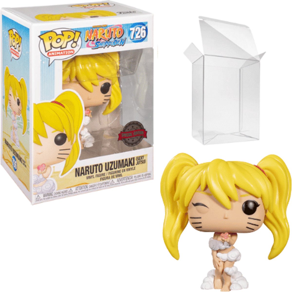 Funko-pop ! Naruto Shippuden -naruto uzumaki (sexy jutsu) #726 édition spéciale