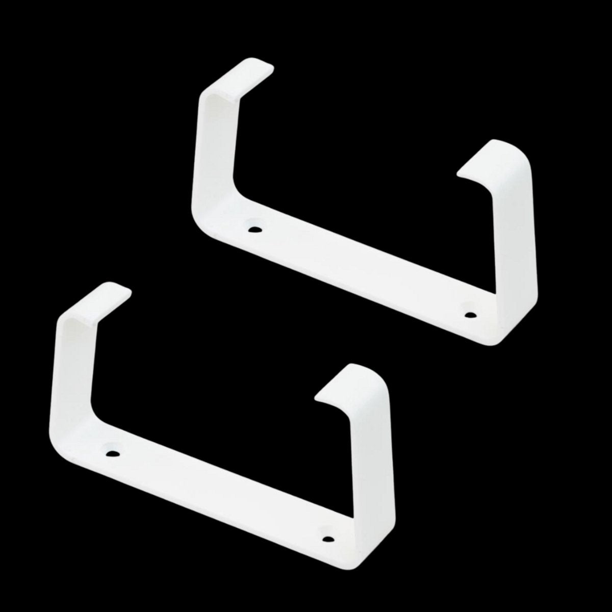 Starx support de montage plastique pour conduit de ventilation rectangulaire 110x54mm blanc - par 2 pièces (45.707.31)