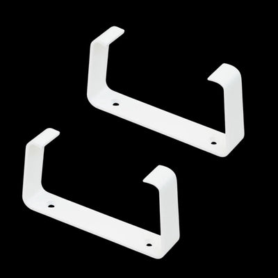 Starx support de montage plastique pour conduit de ventilation rectangulaire 110x54mm blanc - par 2 pièces (45.707.31)