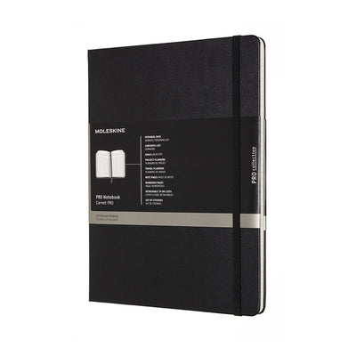 Carnet professionnel Moleskine - extra large - couverture rigide - noir