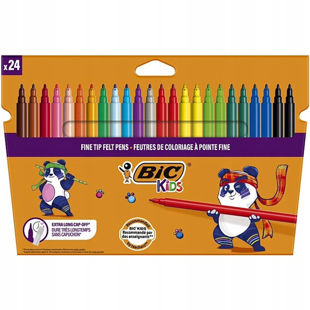 Feutres visa Bic kids - 24 couleurs