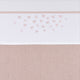 Drap de berceau Meyco baby hearts - rose tendre - 100x150cm - 0,3 tog