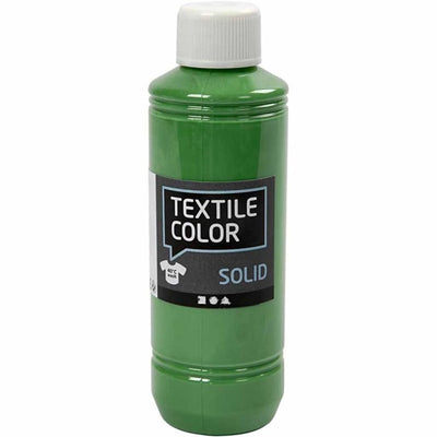 Creativ Company Couleur textile couvrant la peinture textile brillant vert, 250 ml