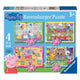 Ravensburger puzzle Peppa Pig - 4 puzzles