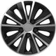 Enjoliveurs Versaco Rapide - argent noir - 16 pouces - 4 pièces