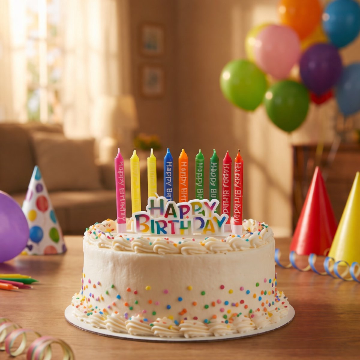 Ensemble de bougies d'anniversaire Party Casa sans marque sans marque 13 pièces - bougies de gâteau de joyeux anniversaire - bougies de fête avec supports - bougies de fête pour gâteau d'anniversaire - accessoires d'anniversaire