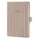 Agenda hebdomadaire Sigel 2026 conceptum - format a6 - taupe - couverture rigide - si-c2661