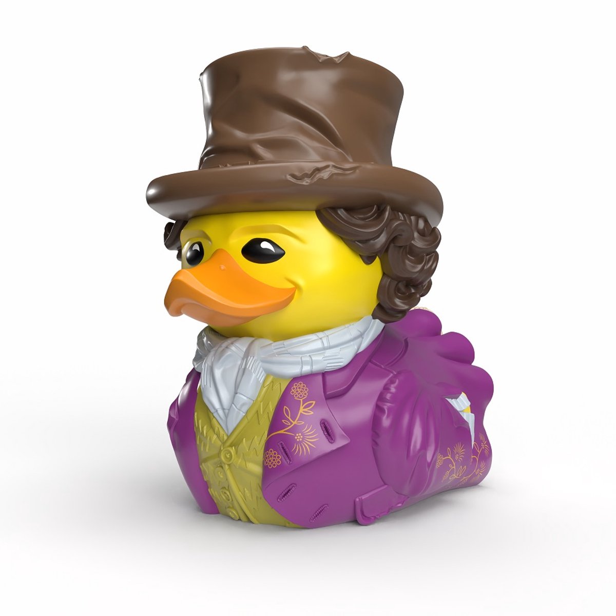 Tubbz numskull - mini canard en caoutchouc - wonka - willy wonka (édition badeen) - 5cm