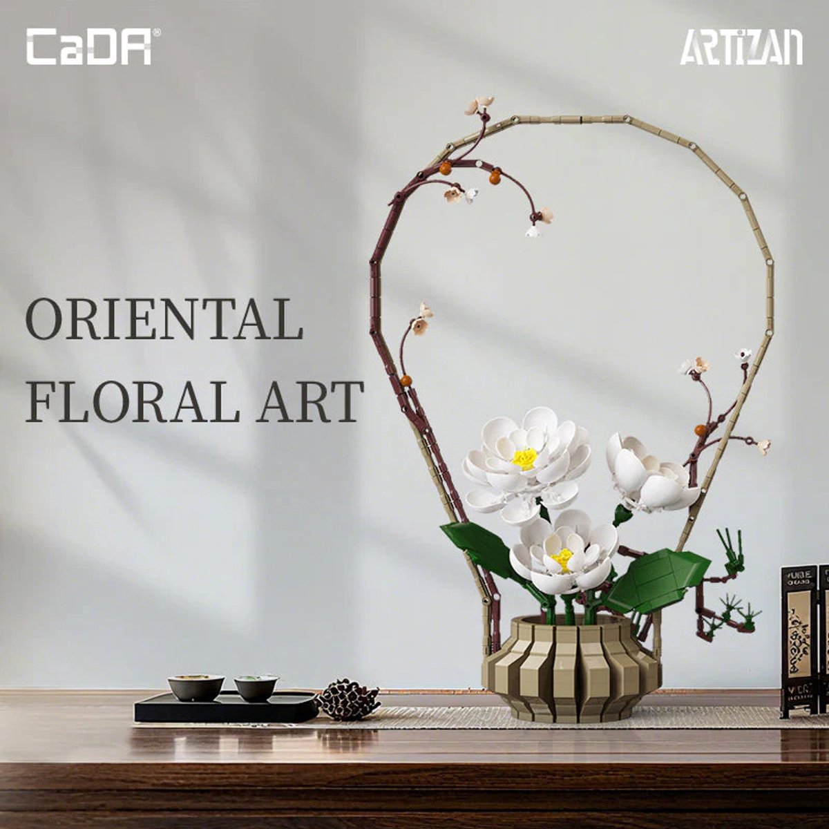 Cada artiste - floral - art : hiver - 990pcs.