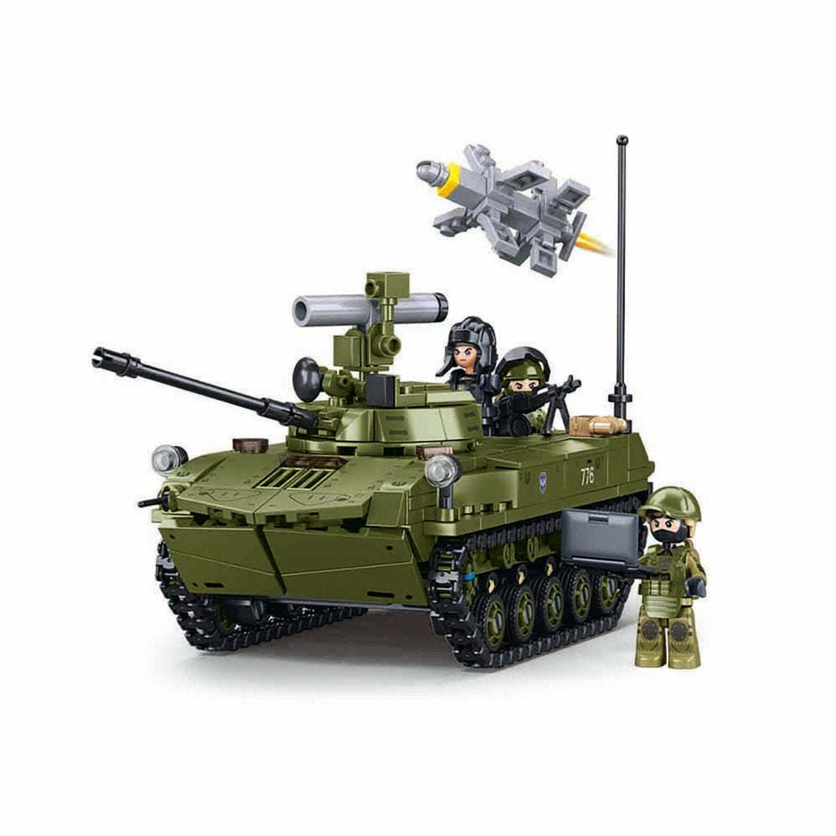 Réservoir de briques modèle Sluban bmd-2s (m38-b1250)