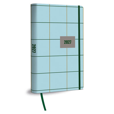 Agenda compact Comello grille minimale 16 mois 2027