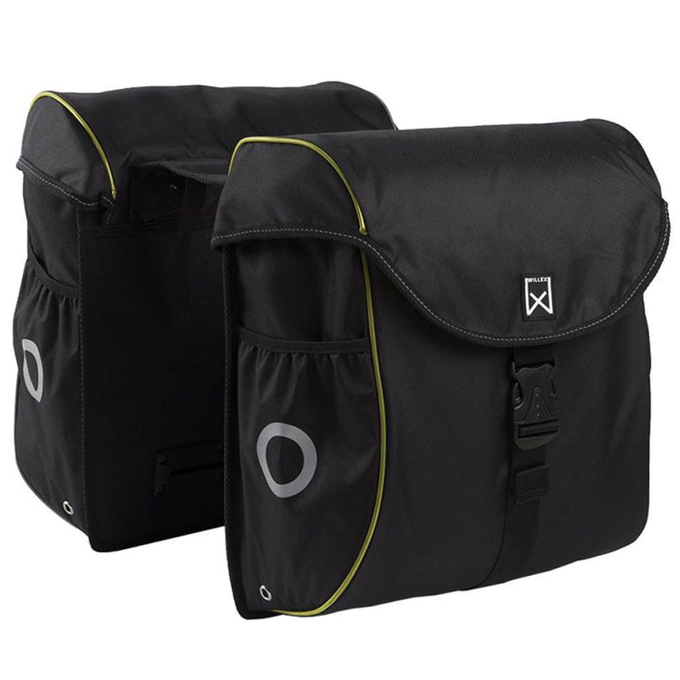Willex - sac à bagages série 300 - 38 litres - noir jaune - léger