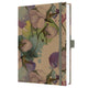 Carnet Sigel jolie - format a5 - kraft - pur fleurs de coton - si-jn855