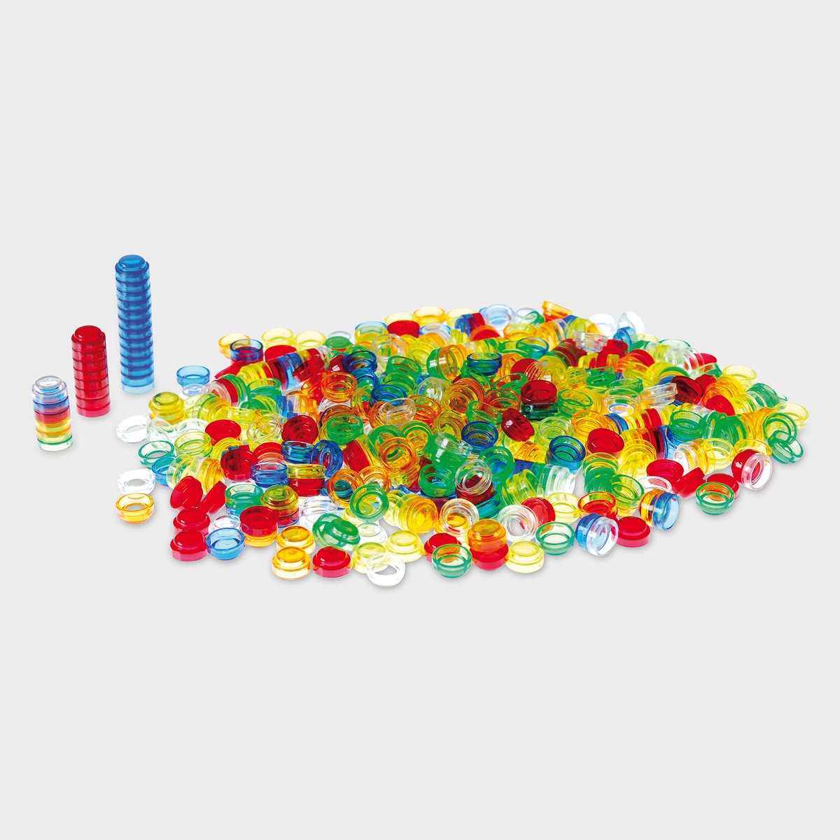 Tickit - pierres à compter empilables (500 pièces)