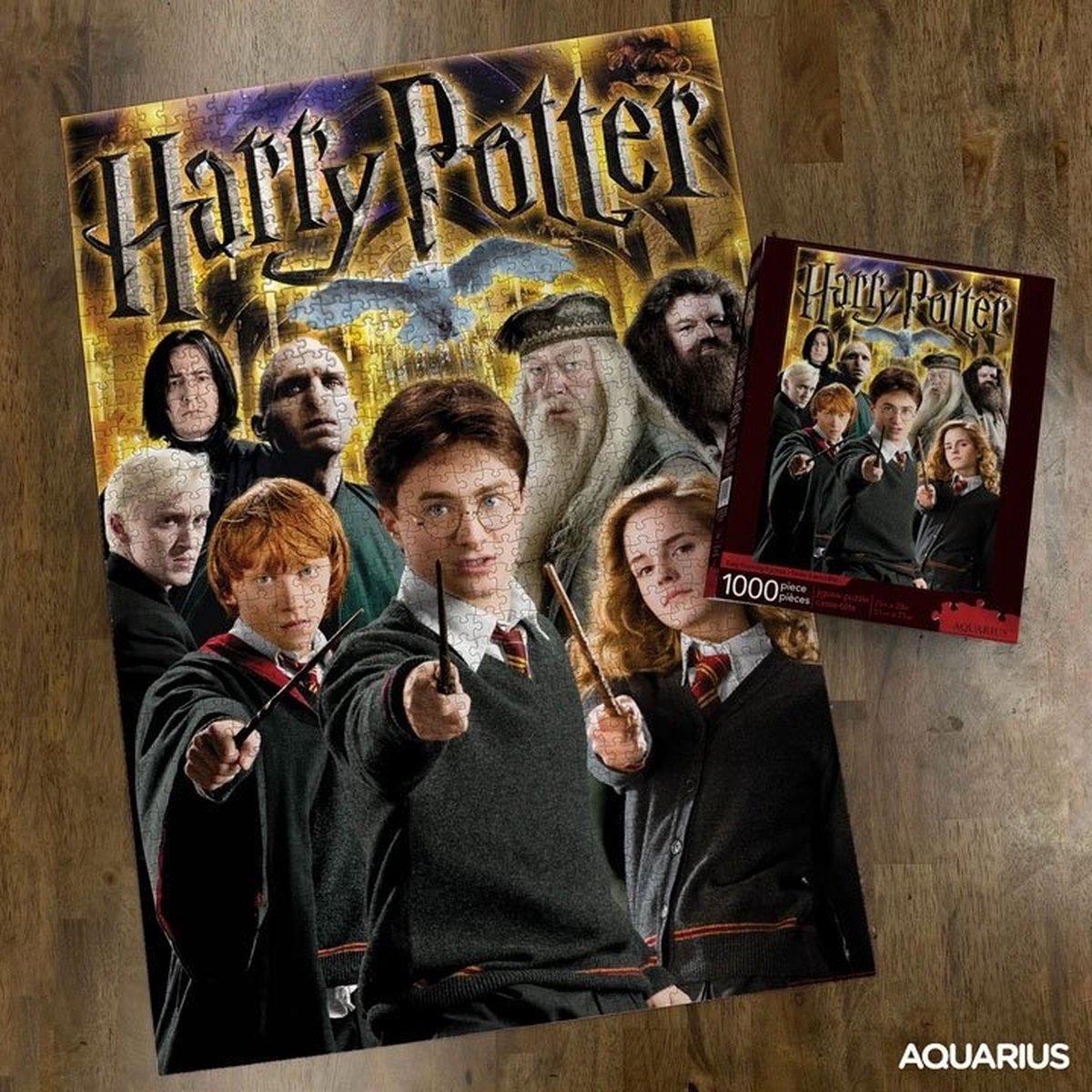 Puzzle Verseau Harry Potter Collage - 1000 pièces - puzzle.