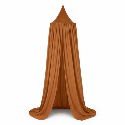 Moustiquaire bébé Deryan vintage 245cm - moustiquaire enfant - baldaquin caramel