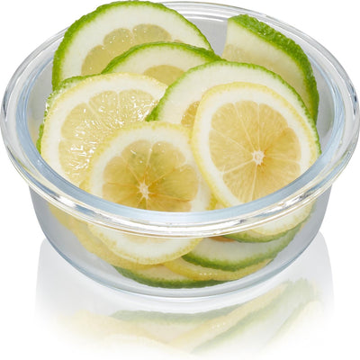 Gefu boîte de produits frais milo - ronde - verre - 400ml - 14cm