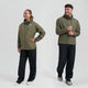 Combinaison de pluie Rogelli Commuter Essential - imperméable - vert armée - m