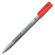 Staedtler lumocolor f rouge non permanent