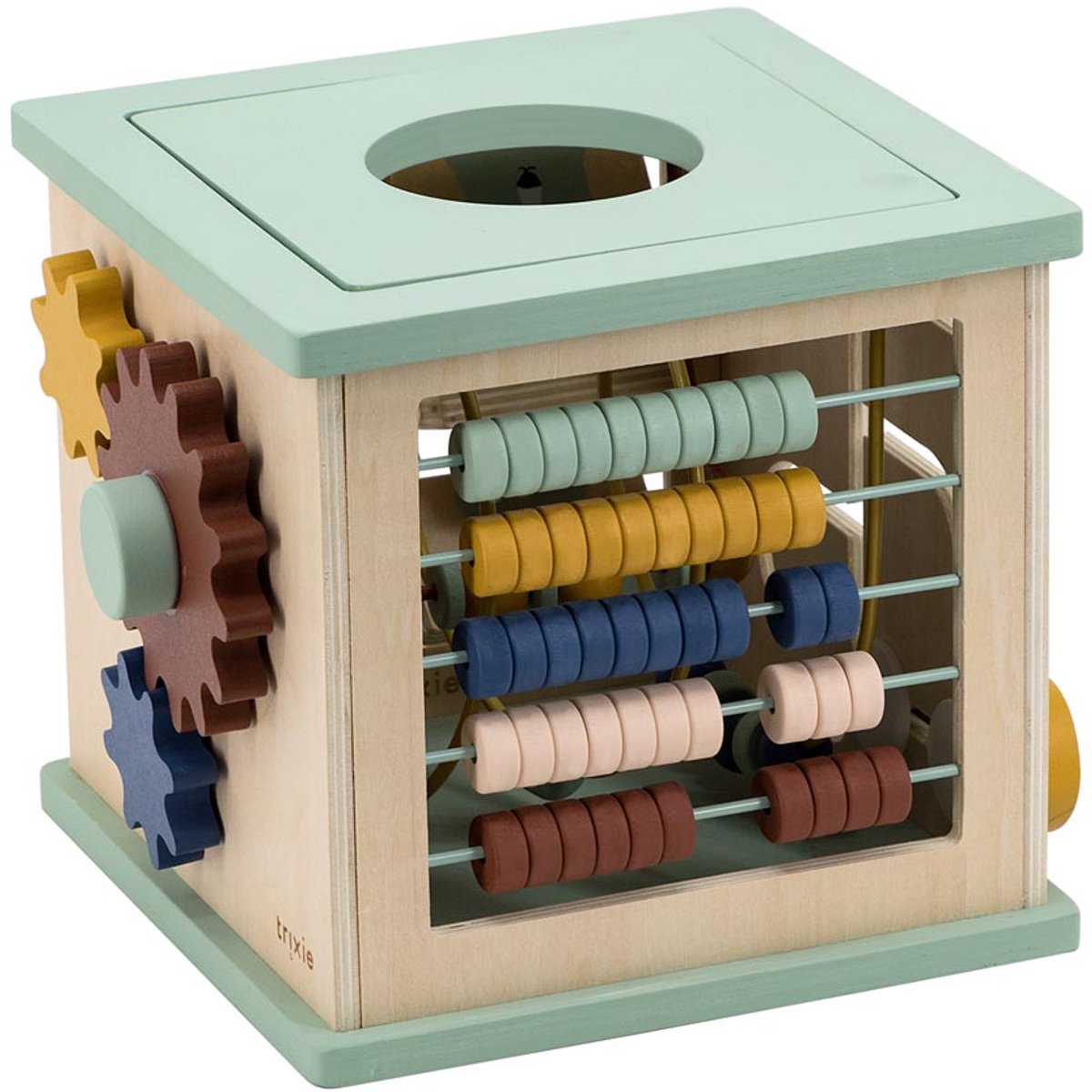 Trixie Houten 5in1 activités Animaux cubes