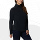 Columbia glacial™ iv 1 2 zip polaire pull - pull polaire avec demi-zip - pull d'extérieur femme - noir - taille l