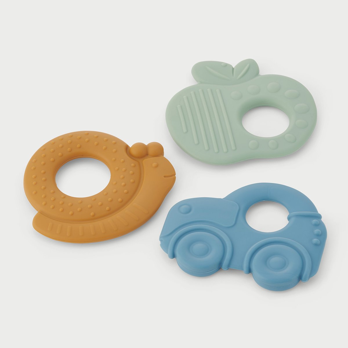 Anneaux de dentition sensoriels Tickit silisoft® (neutre)