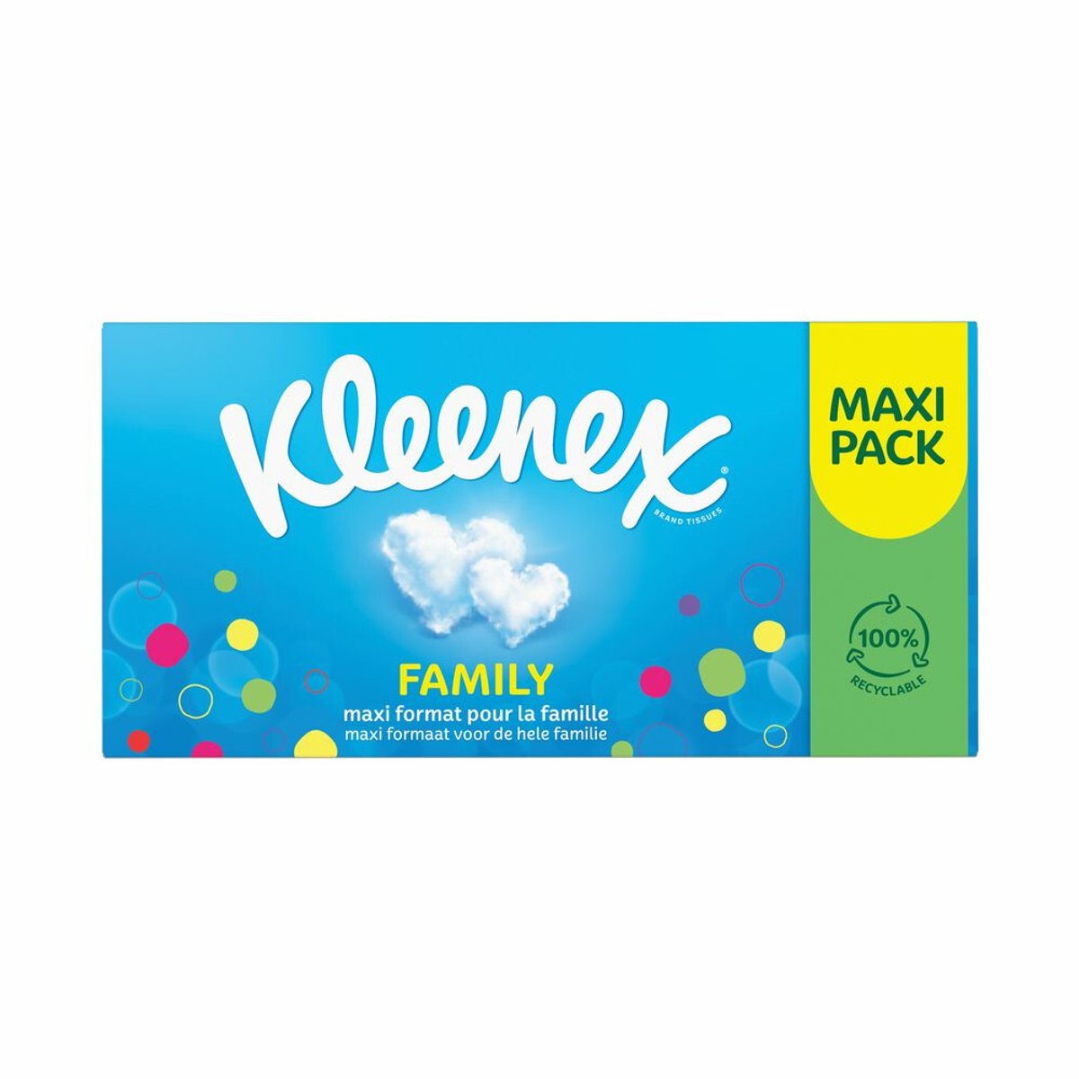 Famille de mouchoirs Kleenex - 128 pièces