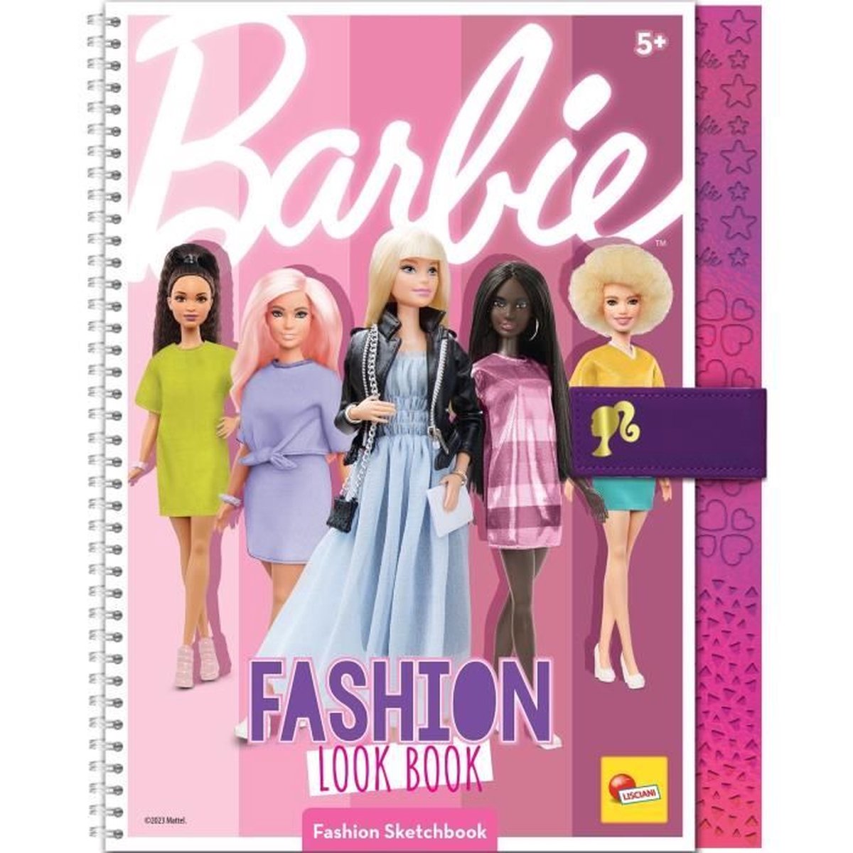 Carnet de croquis de mode Lisciani Barbie