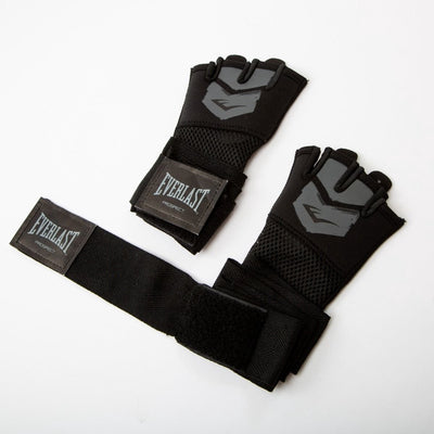 Everlast prospect quick wraps, noir gris - jeunesse (disponible en différentes tailles)