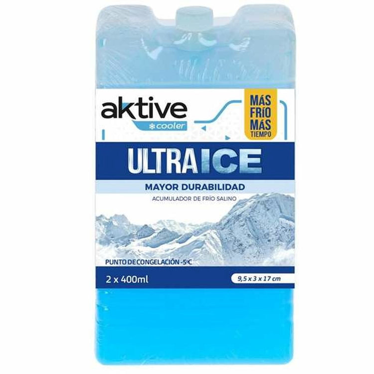 Accumulateur de froid actif 400 ml 2 unités 9,5 x 17 cm