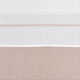 Drap de berceau Meyco - rose tendre - 75x100cm - 0,3 tog