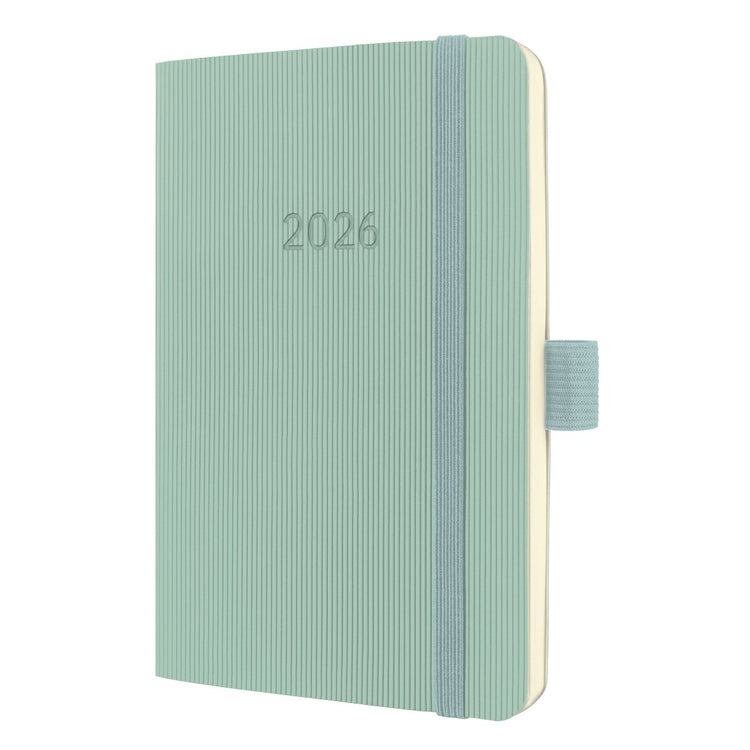 Agenda hebdomadaire Sigel 2026 conceptum - format a6 - menthe - couverture souple - si-c2639
