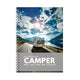 Carnet de voyage Anika Redhed Camper - Classeur à anneaux pratique, grand (A5) contenu unique