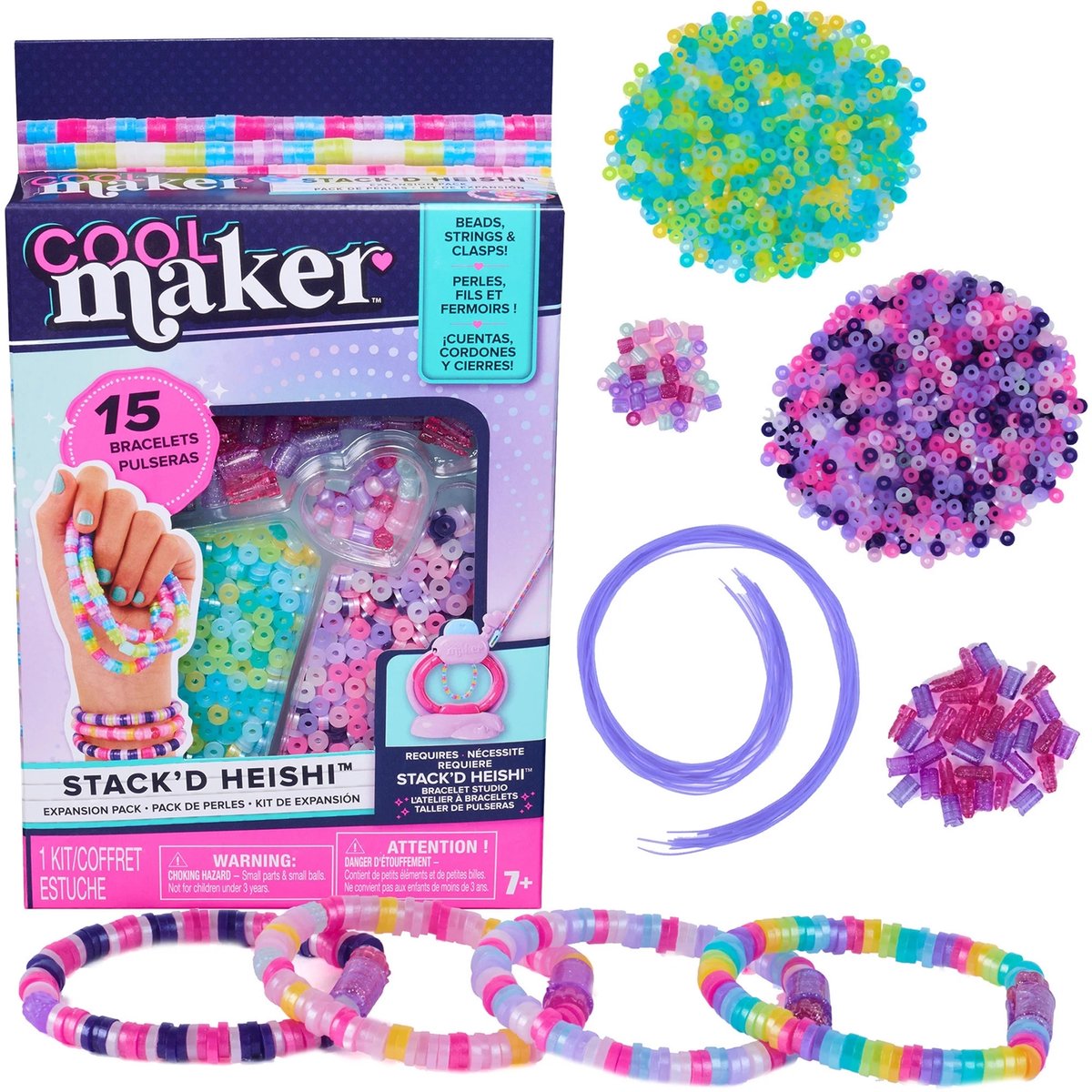 Refill de fabricant de bracelet Heishi Cool Heishi