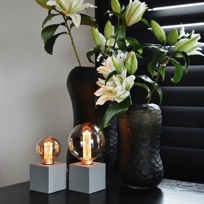 Lampe LED série couronne Calex - E27 - Source lumineuse G125 or - 3,5W - dimmable