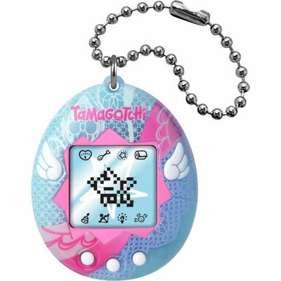 Bandai – Tamagotchi Original – Angel Lace – Animal Numérique Interactif avec Écran LCD en Français, 3 Boutons