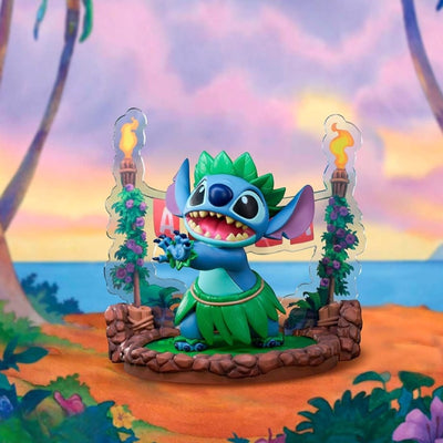 Collection de super figurines Lilo Stitch SFC - Figurines de collection unisexes Stitch Hula Dance - Multicolore - Standard