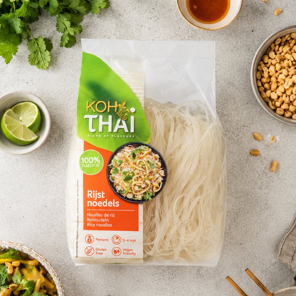 Nouilles de riz Koh Thai 6 x 200 grammes