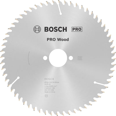 Bosch cirkzb opt 190x30x2.6 60t wz