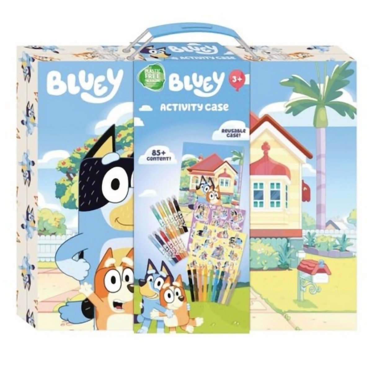 Valise d'activités Toyland bluey - 84 pcs.