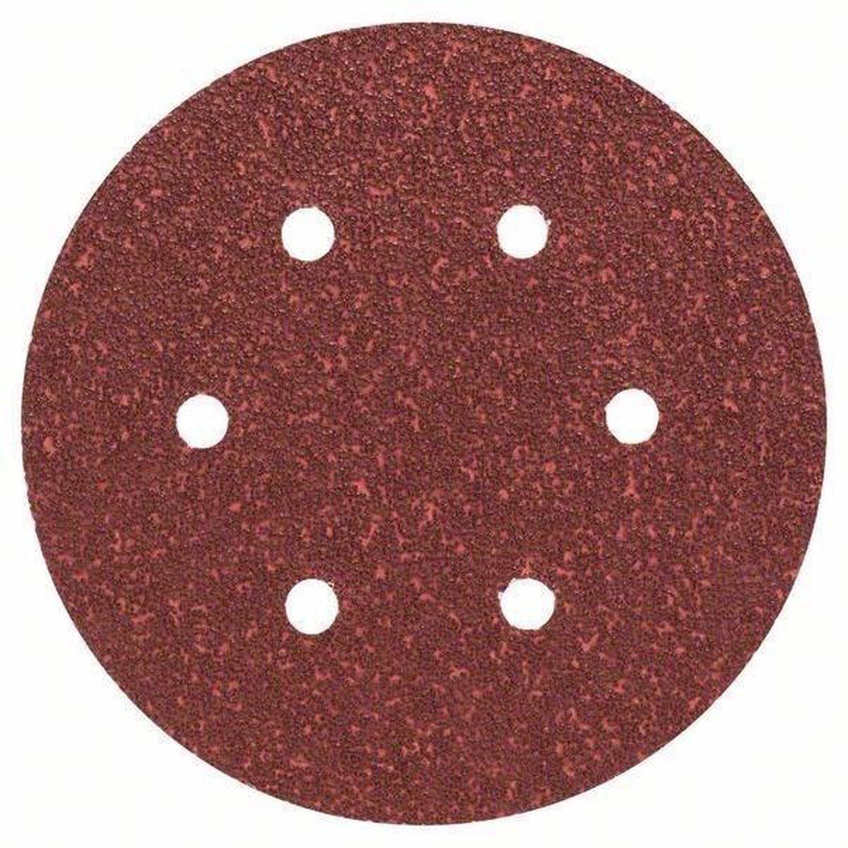 Jeu de feuilles abrasives Bosch 5 pièces pour ponceuses excentriques 150 mm perforées - grain 40