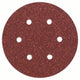 Jeu de feuilles abrasives Bosch 5 pièces pour ponceuses excentriques 150 mm perforées - grain 40