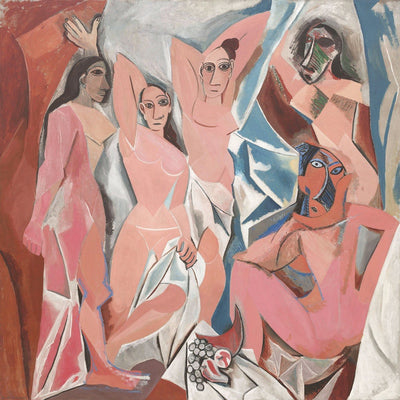 Eurographics eurographique les filles d'Avignon - Pablo Picasso (500).