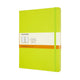 Carnet classique Moleskine - extra large - couverture rigide - ligné - vert citron