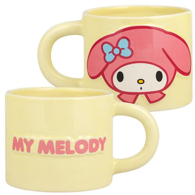 Hello Kitty Sanrio My Melody Mug – Marchandise sous licence officielle, cadeau pour la maison ou le bureau, tasse en céramique 400 ml – Paladone