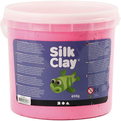 Argile Silk ®, rose, 650 gr 1 seau